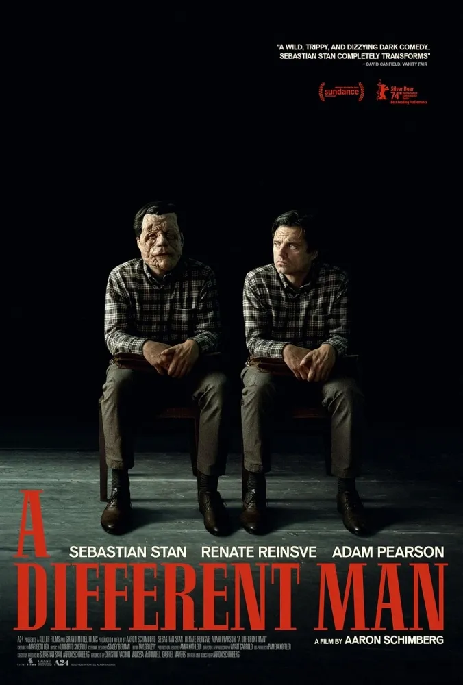 Um Homem Diferente (2024) Aaron Schimberg DVD - legendas em português Imagem