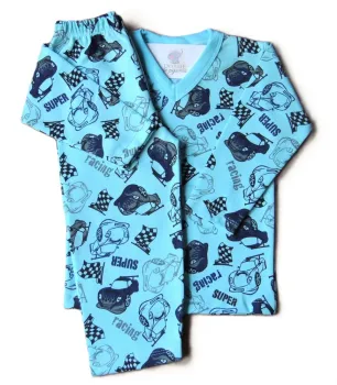 Pijama Flanelado Infantil Tamanho 8 Masculino  - Foto 2