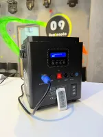 Maquina De Fumaça 3000w UP 18 Leds DE 15W RGBWA - DMX- 220V - Foto 2