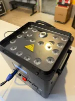 Maquina De Fumaça 3000w UP 18 Leds DE 15W RGBWA - DMX- 220V - Foto 5