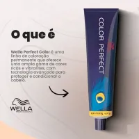 TINTA COLOR PERFECT 7/0 LR MEDIO WELLA 60ML - Foto 3