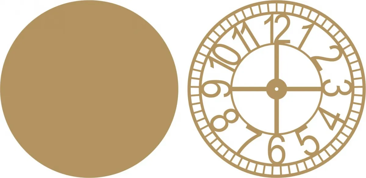  LR-994 1un. de cada - Aplique Decorativo MDF