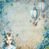 SC-950- Alice 3 - Papel para Scrapbook Dupla Face  - Foto 2