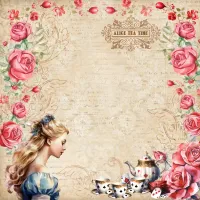 SC-951- Alice 4- Papel para Scrapbook Dupla Face - Foto 2