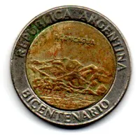 Argentina - 2010 - 1 Peso - Comemorativa - Bicentennial 