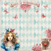 SC-955- Alice 8- Papel para Scrapbook Dupla Face  - Foto 2