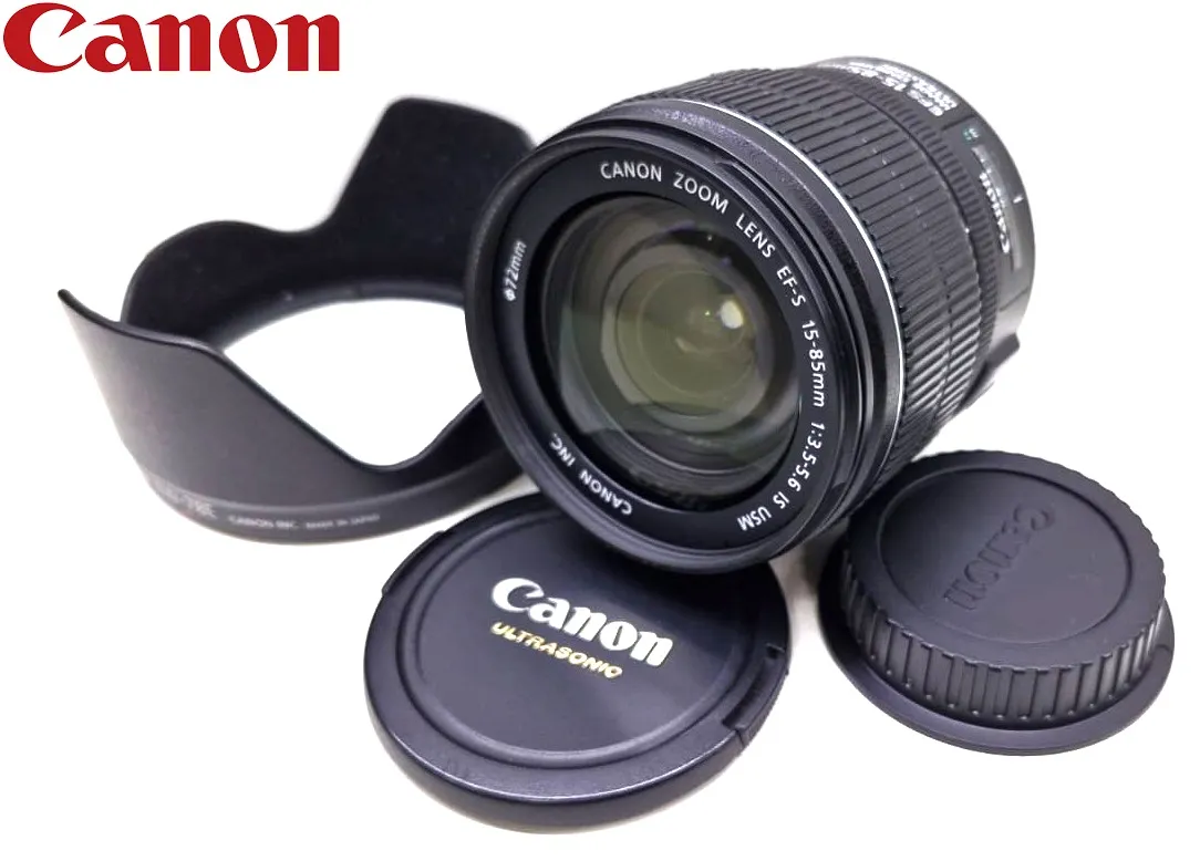 Lente Canon EF-S 15-85mm f/3.5-5.6 IS USM - Usada - VENDIDA
