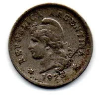 Argentina - 1928 - 10 Centavos