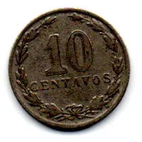 Argentina - 1928 - 10 Centavos - Foto 2