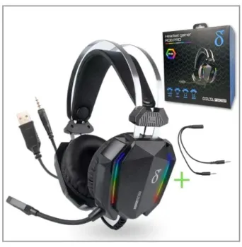 FONE GAMER HEADSET PARA PC+XBOX ONE+PS4+ANDROID AITEK DELTA-F5032