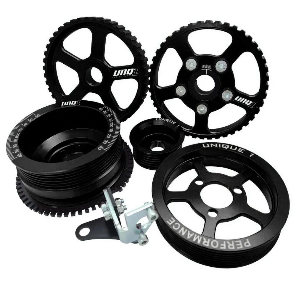 Kit de Polias Motor VW AP Correia Poly-V  - Unique1 STREET Imagem