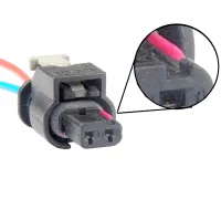 Conector Chicote 2 vias Bomba de Baixa Pressão VW Amarok - Foto 2