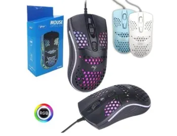 MOUSE OPTICO COM FIO USB KNUP 1000 DPI KP-MU010