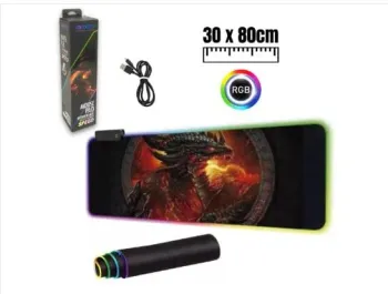 MOUSE PAD GAMER EXTRA GRANDE 800X300X3MM ESTAMPADO KNUP KP-S08