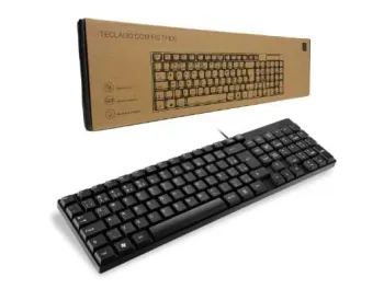 TECLADO USB PADRAO ABNT2 TECLA SILENCIOSA MULT TC193BU