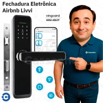 Fechadura Eletrônica Inteligente AirbnB Livvi