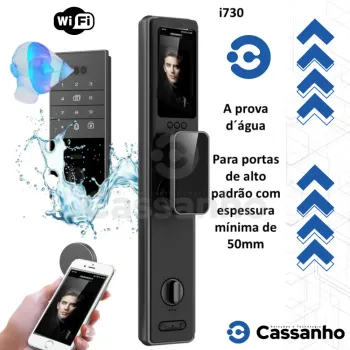 Fechadura Biométrica WIFI i730 a prova d´água Reconhecimento Facial, Biometria, WIFI - Foto 2