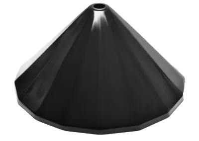 Base Para Guarda-Sol Em Fibra PRETA Grande Viva Vida Imagem