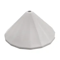 Base Para Guarda-Sol Em Fibra PRETA Grande Viva Vida - Foto 2