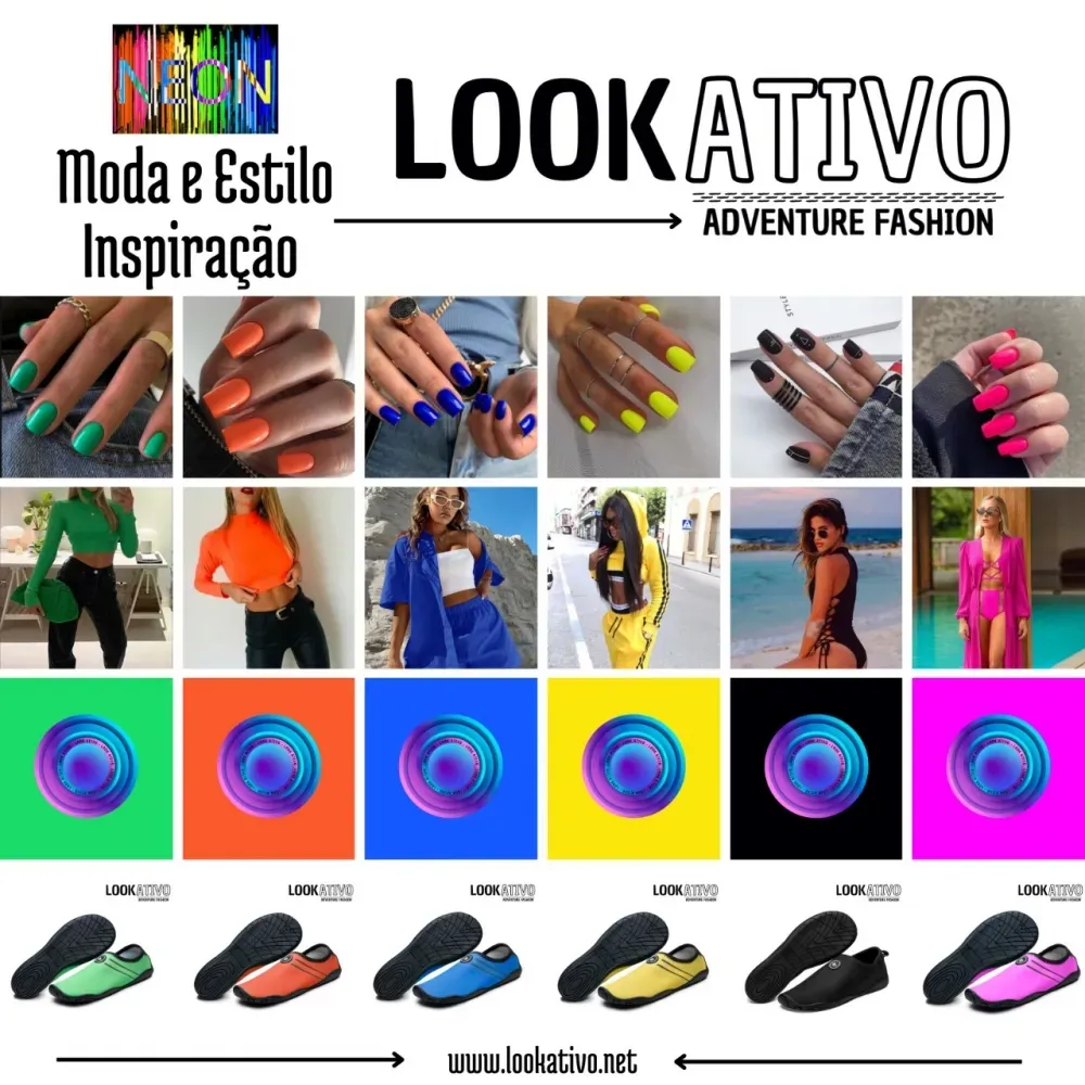 OUTLETS 02 -  SAPATILHAS  NAUTICAS  LOOK ATIVO