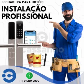 Instalação de Fechadura Eletrônica para Hotéis