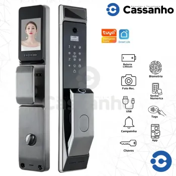 Fechadura Reconhecimento Facial S914 MAX WIFI Digital - Foto 2