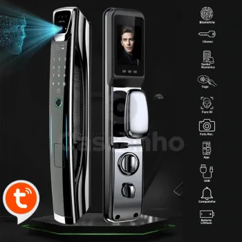 Fechadura Biométrica WIFI  S937 - Face Id  - Foto 2