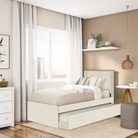 CAMA SOLTEIRO BARCELONA + AUXILIAR- TEBARROT - Foto 2