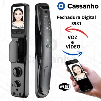 Fechadura Biométrica App Wifi S931 
