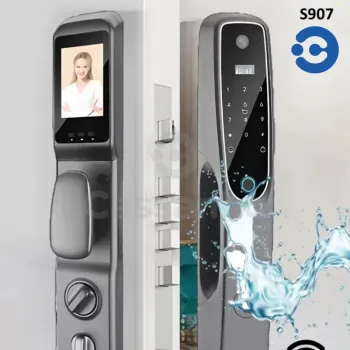 Fechadura Biométrica WIFI  S907 a Prova d'água  - Foto 2