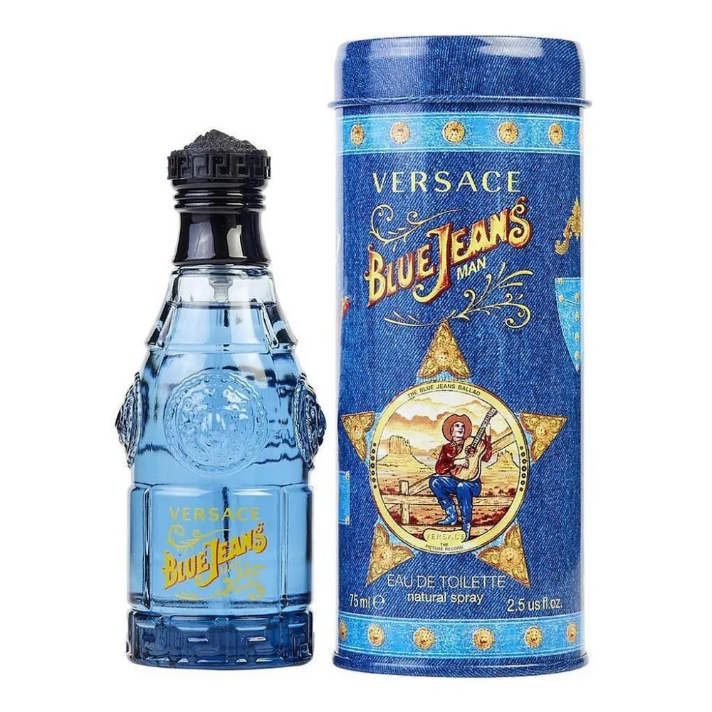 Perfume Blue Jeans Versace-Masculino -Eau de Toilette -75ml Imagem