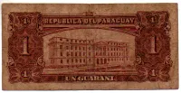 Paraguai - 1 Guarani - Cédula Estrangeira - BC - Foto 2