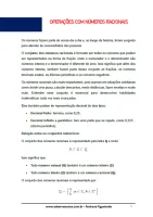 882 - Matemática - Conjuntos Numéricos - Operações com Números Racionais - 9º ano - PDF com 19 páginas - Foto 2