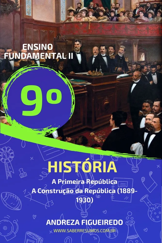 883 - História - A Primeira República - A Construção da República (1889-1930) - 9º ano - PDF com 22 páginas Imagem