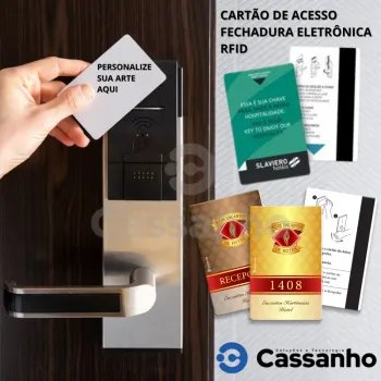 Cartão de Acesso para quarto de Hotel Fechadura Proximidade RFID 