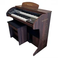 ÓRGÃO DIGITAL ACORDES PREMIUM INFINITY MARROM FOSCO - Foto 5