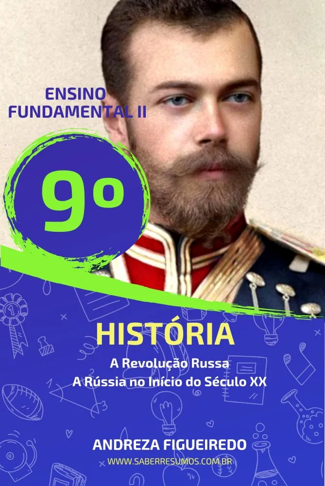 885 - História - A Revolução Russa - A Rússia no Início do Século XX - 9º ano - PDF com 12 páginas