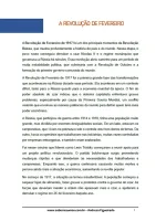 886 - História - A Revolução Russa - A Revolução de Fevereiro - 9º ano - PDF com 9 páginas - Foto 2