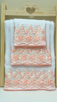  KIT LUXO 3 PÇS FRALDA QUADRIC.PREMIUM C/Picueta pessegocrl11