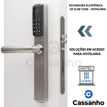Fechadura Eletrônica de Hotel OS-SLIM CODE - Foto 2