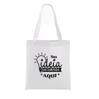 Ecobag Personalizada em Poliéster – Sustentável, Versátil e com Entrega Rápida!