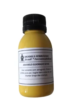 Tinta Amarelo Eldorado - Models Ferrovias 
