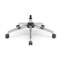 Poltrona Presidente Trieste Mecanismo Relax e Base Cromada com Braços em Alumínio - Foto 8