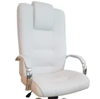 Poltrona Presidente Carrara Mecanismo Relax com Base Cromada e Braços em Alumínio  - Foto 6