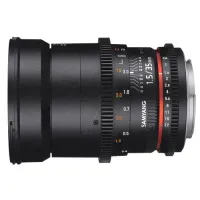 Lente Samyang 35mm Cine T/1.5  MK 2 VDSRL II - Foto 2