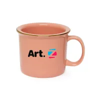 Caneca  de Cerâmica Esmaltada - 300ml - Foto 2