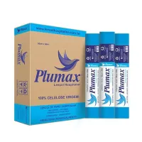 Lençol de Papel Branco 100% celulose virgem 50x50 PLUMAX