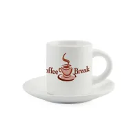 Xícara de Café com Pires 90ml - Foto 2