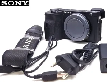 Câmera Sony A6600 Corpo  - 4K  - 24MP - Só 1.027 Clicks - vendida