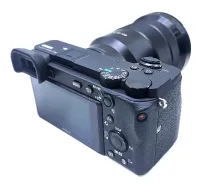 Câmera Sony A6600 Kit lente PZ 18-105mm f4  G OSS  - 4K  - 24MP - Só 1.027 Clicks - Foto 8